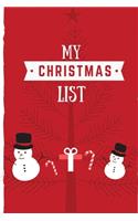 My Christmas List