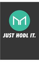 Just Hodl It Maker Notebook