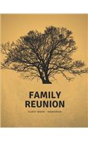 Family Reunion Guest Book