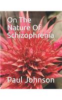 On The Nature Of Schizophrenia