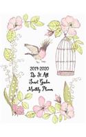 2019-2020 Do It All Secret Garden Monthly Planner: Pretty Simple 24 Months Calendar Planner - Get Organized. Get Focused. Take Action Today and Achieve Your Goals