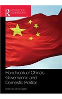 Handbook of China's Governance and Domestic Politics
