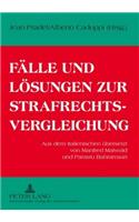 Faelle Und Loesungen Zur Strafrechtsvergleichung