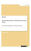 Alumni-Netzwerke in Professional Service Firms