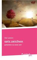 satz.zeichen: gedanken zu einer zeit
