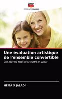 évaluation artistique de l'ensemble convertible