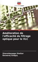 Amélioration de l'efficacité du filtrage optique pour le VLC