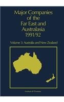 Major Companies of the Far East and Australasia 1991/92