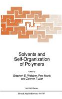 Solvents and Self-Organization of Polymers