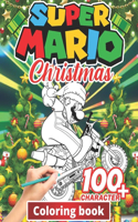 Super mario Christmas Coloring Book