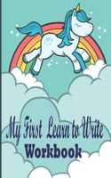 My First Learn to Write Workbook