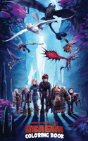 How To Train Your Dragon Coloring Book: High Quality How To Train Your Dragon Coloring Pages, more than 30+ Illustrations, For Boys, Girls, Toddlers, Preschoolers, Kids 2-4, 4-8, 6-8