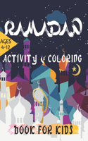 Ramadan Activity & Coloring Book For Kids Ages 4-12