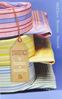 Statistics for Business and Economics [With Paperback Book]