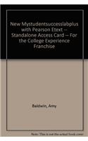 New Mystudentsuccesslabplus with Pearson Etext -- Standalone Access Card -- For the College Experience Franchise