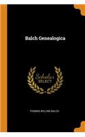 Balch Genealogica