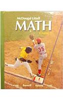 McDougal Littell Math: Notetaking Guide (C) 2008 Course 3(McDougal Littell Math)