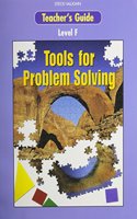 Steck-Vaughn Tools for Problem Solving: Teacher's Guide Cover (Level F) 1999: Teacher's Guide Cover (Level F) 1999