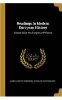 Readings In Modern European History