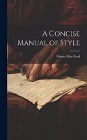 Concise Manual of Style