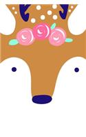 Woodland Creatures Deer Notebook