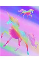 Rainbow Unicorns Bullet Journal