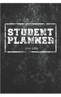Student Planner 2019-2020: Academic Planner and Daily Organizer Weekly & Monthly August 2019 - July 2020 Organizer Calendar and Agendas for College, University and High School