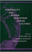 Personality and Person Perception Across Cultures