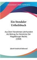 Stendaler Urtheilsbuch