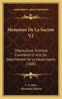 Memoires De La Societe V2