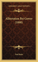 Alliteration Bei Gower (1890)