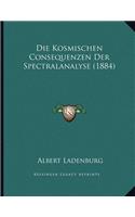 Die Kosmischen Consequenzen Der Spectralanalyse (1884)