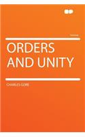 Orders and Unity