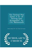 The Tactical War Game