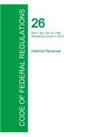 Code of Federal Regulations Title 26, Volume 10, April 1, 2015: (English)