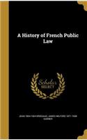 History of French Public Law