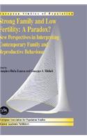 Strong family and low fertility:a paradox?