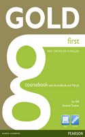 Gold First New Edition Coursebook for Mylab Pack