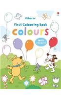 First Colouring Book Colour + stickers
