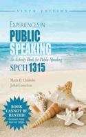 Experiences in Public Speaking