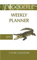 Crocodile Weekly Planner 2015