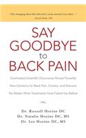 Say Goodbye to Back Pain