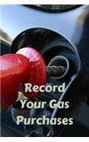 Record Your Gas Purchases