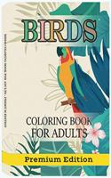 Birds Coloring Book for Adults