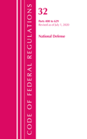 Code of Federal Regulations, Title 32 National Defense 400-629, Revised as of July 1, 2020: (Code of Federal Regulations, Title 32 National Defense)