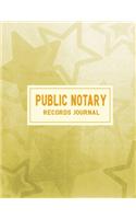 Public Notary Records Journal