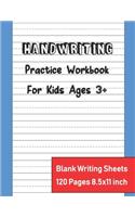 Handwriting Practice Workbook For Kids