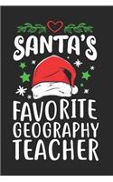 Santa's Favorite Geography Teacher Calendar 2020