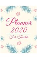 Planner 2020 for teacher