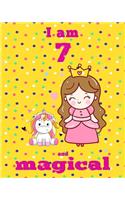 unicorn journal i am 7 and magical